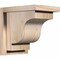 Ekena Millwork Newport Smooth Corbel w/Backplate, Douglas Fir, 7 1/2"W x 10"D x 10"H COR08X10X10NEW01SDF - alternate 1